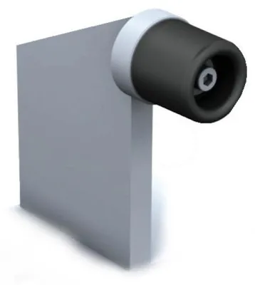Image de Poteau de portail soudable