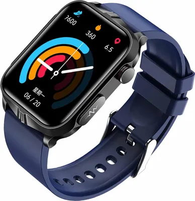Imagen del producto de Reloj inteligente para monitorización de la salud, resistente al agua (IP68), con batería de larga duración, función de cuidado remoto, múltiples modos deportivos, para hombres y mujeres. Monitor de salud - Reloj