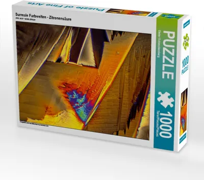 Produktbild von Calvendo Surreale Farbwelten - Zitronensäure 1000 Teile Puzzle quer 640x480mm, Schenckenberg Dieter; 7456359