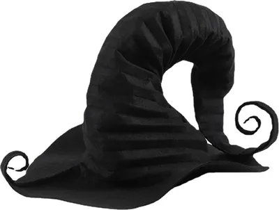 Produktbild von Hexenhut für Halloween, Alltagskleidung, schwarzer magischer Hexenhut aus Wolle, Halloween, Cosplay-Party, Kostüm, Damen, Ankleidezubehör