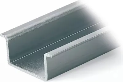 Produktbild von WAGO Tragschiene 210-114 2m lang gelb Chromatisi.