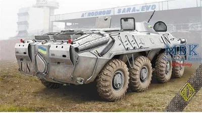 Produktbild von ACE BTR-70 Soviet armored personnel carrier late prod. 1:72