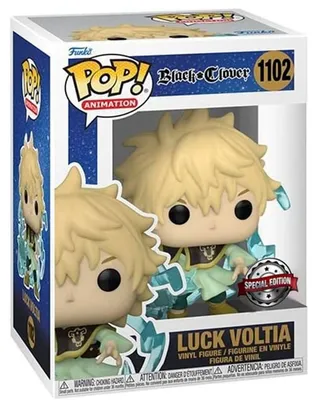 Produktbild von Funko Pop! Animation: Black Clover - Luck Voltia