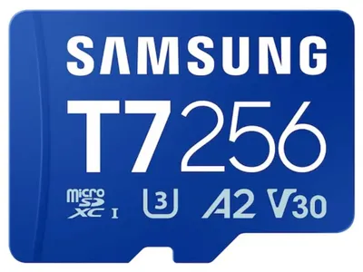 Productafbeelding van Samsung P7 256GB geheugenkaart. Eén maat