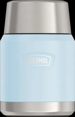 Produktbild von THERMOS ICON Isolier-Speisegefäß 0,47 l Edelstahl, 24h kalt/10h heiß, faltbarer Löffel