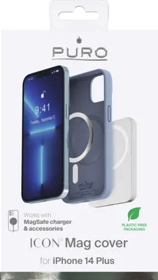 Obrázek produktu pro Pouzdro Icon Mag pro iPhone 14 Plus, světle modrá