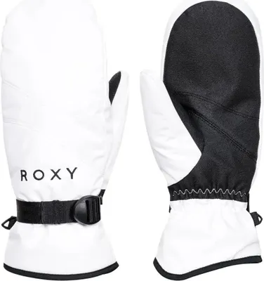 Image de Gants de snowboard femme Roxy Jetty Solid Mitt blanc ERJHN03222-WBB0