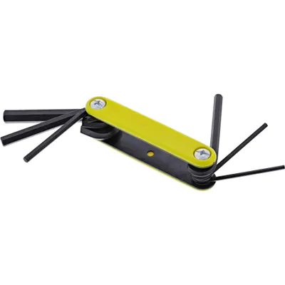 Produktbild von InLine® Innensechskant-Dreher Set, 6-teilig, im Taschenmesser-Format