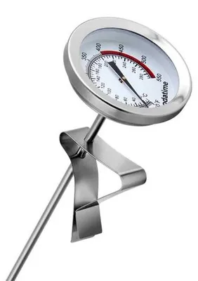 Obrázek produktu pro Teploměr RVS – 30 cm – přesné měření – na grilování a vaření – odolný vůči vysokým teplotám – stříbrný – 30 cm – kus