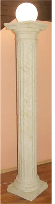 Image de Lampe colonne design Lampe Abat-jour Lampe déco Colonne Lampadaire 6855 Nouveau