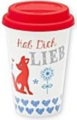 Produktbild von Sheepworld Becher to go ""Hab dich lieb""