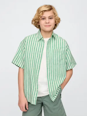 Produktbild von GAP Kinder Leinenhemd 707785-01__M