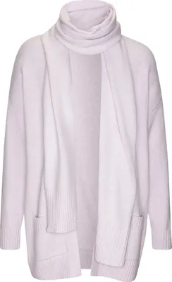 Produktbild von VIVANCE Strickjacke flieder meliert Größe 44/46