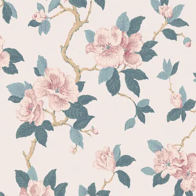 Produktbild von Laura Ashley Vliestapete orientalische Blüte 1000x52cm