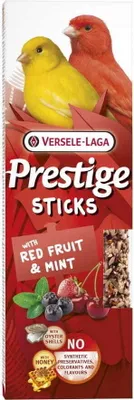 Produktbild von Prestige Sticks Für Kanarienvögel Mit Roten Früchten Und Minze - 60G SnackKanarienvogel Prestige Sticks Mit Roten Früchten & Minze - Gesunder Snack 60G