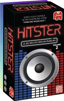 Obrázok produktu pre Jumbo Hitster 100% chansons françaises, Kartová hra, Párty, 14 rok / roky, 30 min, 30 min