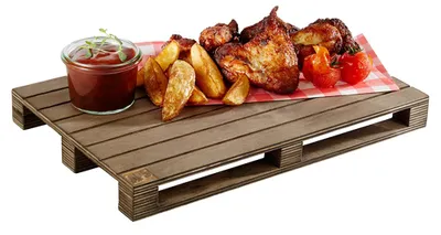 Immagine prodotto di APS Buffet-Holzbretter Servierbrett -GENUSSPALETTE-   881