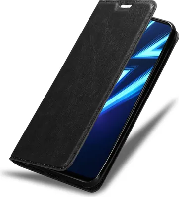 Immagine prodotto di Cadorabo custodia per Realme 6 PRO custodia protettiva in nero custodia per cellulare custodia cover chiusura magnetica