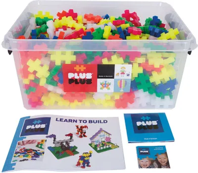 Immagine prodotto di Plus Plus BIG 600 colori al neon materiale da costruzione