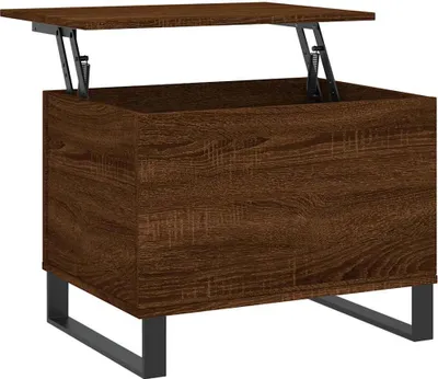 Produktbild von vidaXL Couchtisch Braun Eichen-Optik 60x44,5x45 cm Holzwerkstoff