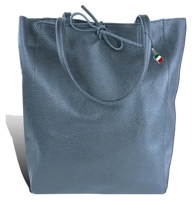 Produktbild von Florence Tasche blau Leder Shopper D2OTM107B