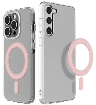 Productafbeelding van imoshion MagSafe sticker met installatiehulp - Roze