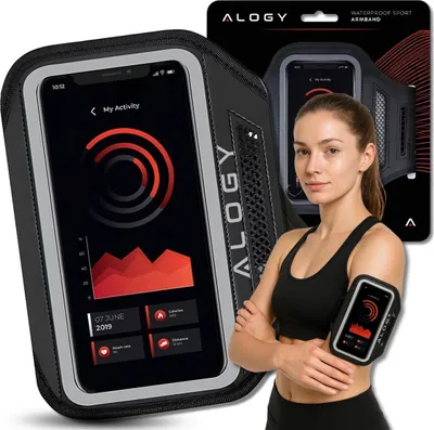 Produktbild von Running Case Alogy 6,5 C schwarz