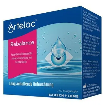 Obrázek produktu pro Artelac Rebalance oční kapky 3X10 ml