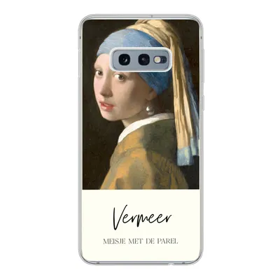 Produktbild von MuchoWow® Handyhülle Schutzhülle Hülle für Samsung Galaxy S10e Das Mädchen mit dem Perlenohrring - Vermeer Silikon Softcase Handy Hülle - Handy