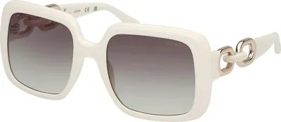Produktbild von Guess Gu00161 Damen-sonnenbrille Weiß  Mann Weiß One Size