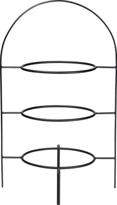 Produktbild von ASA Selection ETAGERE 3-stufig für Essteller schwarz | Ø27x49cm