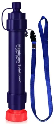 Obrázek produktu pro Cestovní vodní filtr Membrane Solutions Straw II, modrý