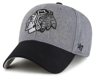 Produktbild von '47 Brand Cap NHL Chicago Blackhawks Granite '47 MVP Charcoal