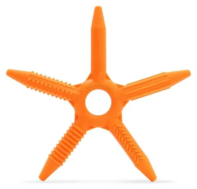 Produktbild von Ark Therapeutics Beißspielzeug SolaBite fünfzackig orange XXT - sensorisches Kauzubehör