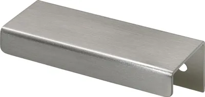 Produktbild von Möbelgriff Aluminium Edelstahl-Optik 60 mm, 1 Stück