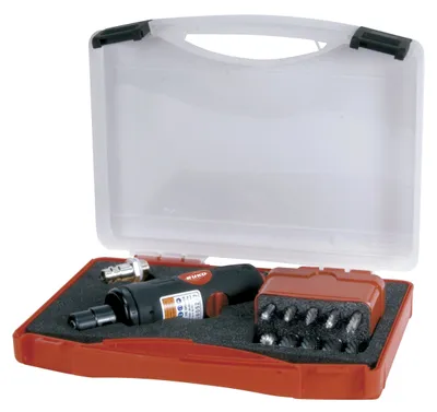 Produktbild von RUKO Pneumatic sander 1/4 (6.3 mm) 6.2 bar incl. accessories, incl. case