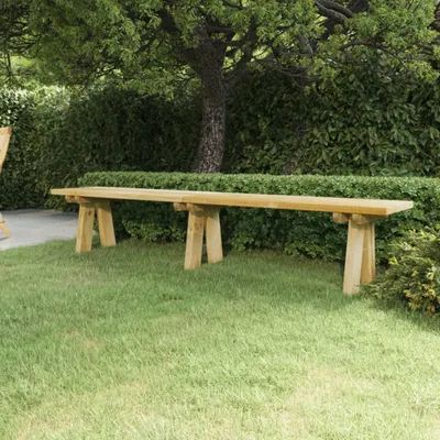 Image de 2025 cloris Banc de jardin 220 cm pin massif imprégné - Bancs de jardin Sale2384487 1pallet