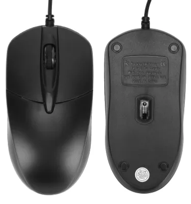 Obrázek produktu pro Kabelová myš s 3 tlačítky, USB připojení, ergonomická, přenosná, herní, kancelářská, optická, počítačové příslušenství