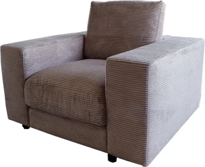 Produktbild von KAWOLA Sessel MADELINE Cord taupe