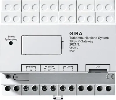 Produktbild von GIRA 262197 TKS-IP-Gateway 2.Generation 5 Liz. Türko