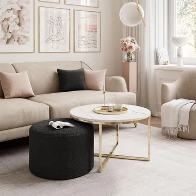 Productafbeelding van Couchtabel CIRI-X met bijpassende poef
