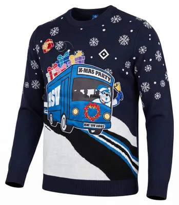 Produktbild von Hamburger SV HSV Christmas Sweater X-Mas Party Gr. 2XL