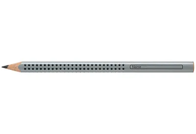 Zdjęcie produktu dla FABER-CASTELL 111900 Bleistift Jumbo Grip - B, silber