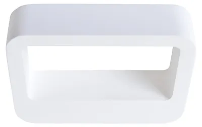 Produktbild von Wandleuchten - LED Wandleuchte "WANNA", Wandlampe im Modern Style, ausGips in weiß, 5 cm hoch, Maße 20 x 12 cm, inkl. LED