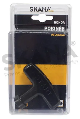 Image de Poignée De Lanceur En Plastique Adaptable Pour Moteurs Honda. Pour Modèles Gx110, Gx120, Gx140, Gx160 Remplace Origine 28461-zh8