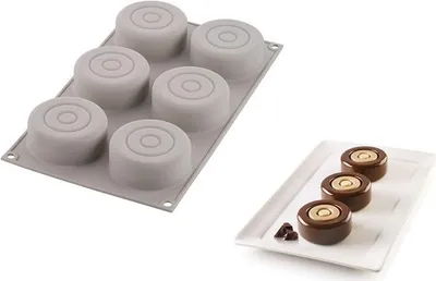 Zdjęcie produktu dla Muffinform Mini "Color" 3D Silikomart