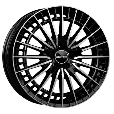 Produktbild von Alufelge Gmp Qstar 8X19 5X112 Et 45 Black Diamond
