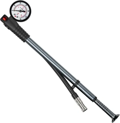Produktbild von Vordruckpumpe mit Manometer - 300 PSI - Passend für Ventile vom Typ Presta und Schrader