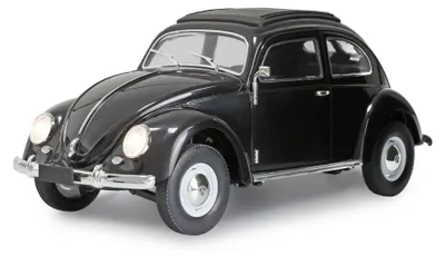 Immagine prodotto di Amewi VW Beetle 1950, auto radiocomandata 1:16, pronta all'uso, con controllo proporzionale, luci LED, colore nero, modello 21152