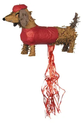 Produktbild von PartyPro Partydekoration Pinata - Der kleine Dackelhund